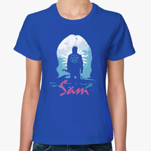 Женская футболка Sam - Supernatural
