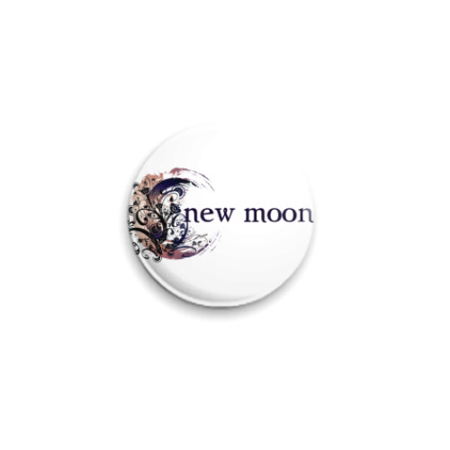 Значок 25мм  New moon