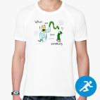 Мужская спортивная футболка