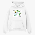 Толстовка худи оверсайз