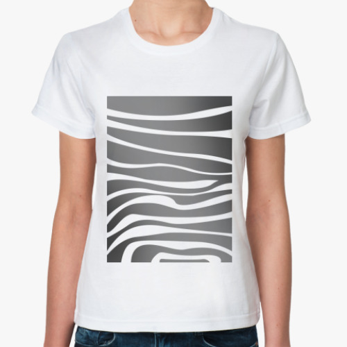 Классическая футболка зебра