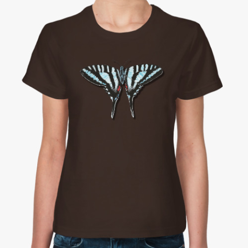 Женская футболка Бабочка