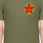 Символы СССР: герб и звезда с серпом и молотом