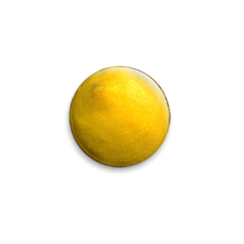 Значок 25мм  Лимон