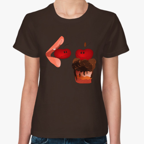 Женская футболка Cherry&Cake