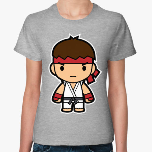 Женская футболка Ryu (Street Fighter)