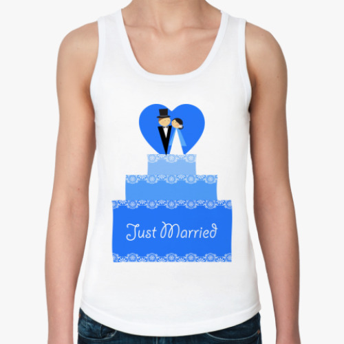 Женская майка Just Married