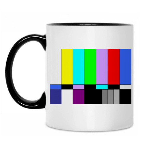 Кружка 'TV Color Bars'