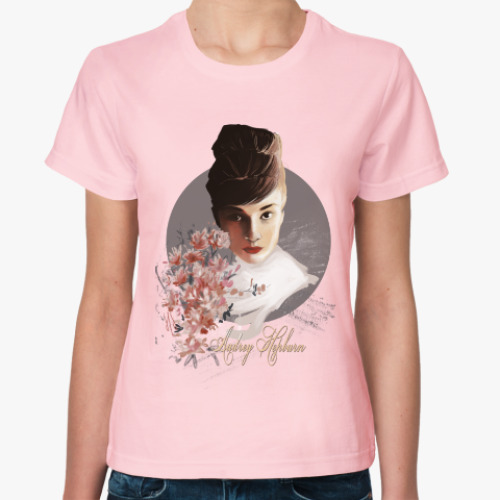 Женская футболка Audrey Hepburn