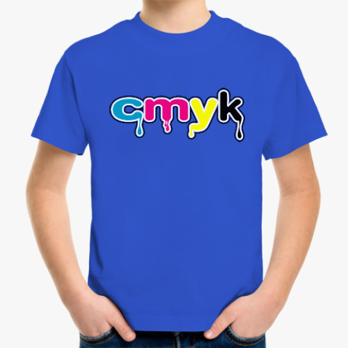 Детская футболка CMYK