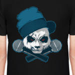 Angry panda and microphones