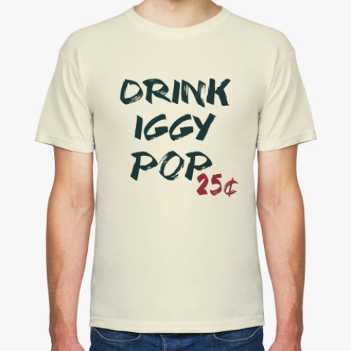 Футболка Drink Iggy Pop
