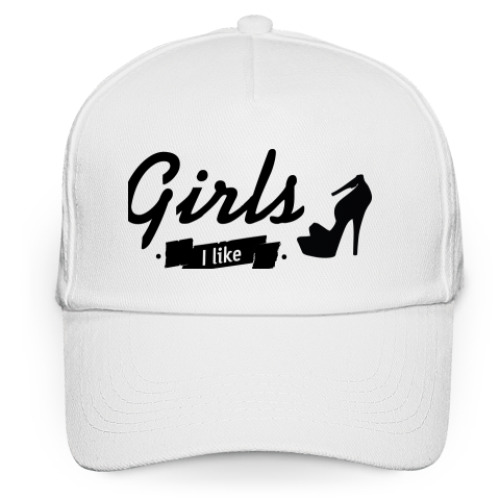 Кепка бейсболка 'Girls I like'