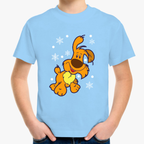 Детская футболка Год желтой собаки