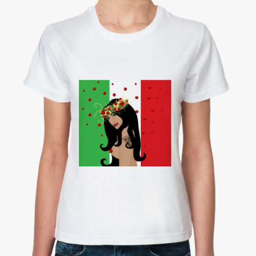 Классическая футболка Итальянка