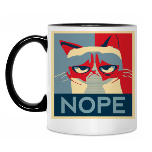 Кружка Grumpy cat - NOPE