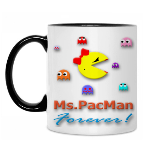 Кружка Ms.PacMan Forever!