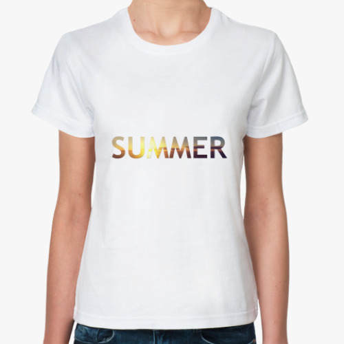 Классическая футболка Summer