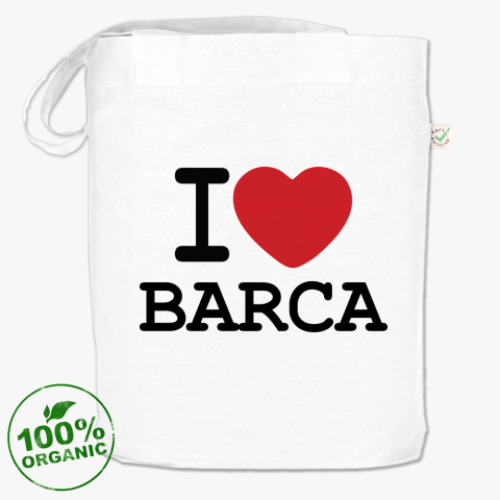 Сумка шоппер I Love Barca