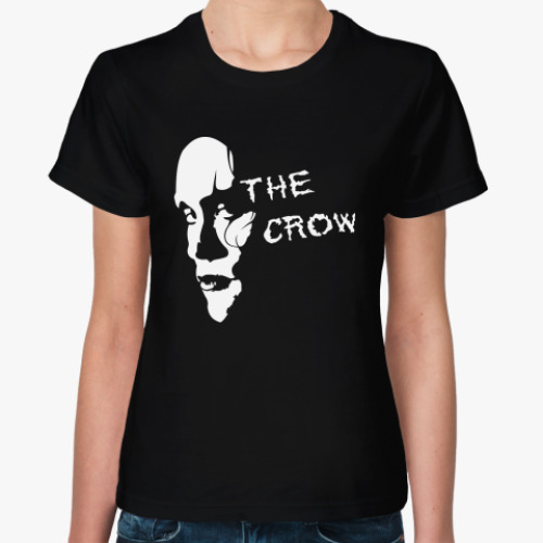 Женская футболка The crow