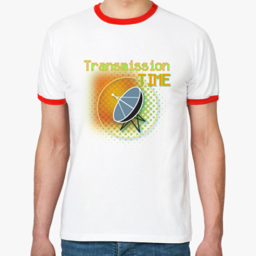 Футболка Ringer-T Transmission TIME