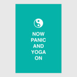 Now panic and yoga on