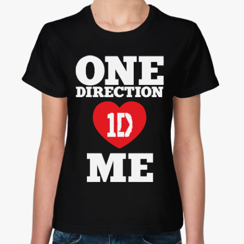 Женская футболка One Direction