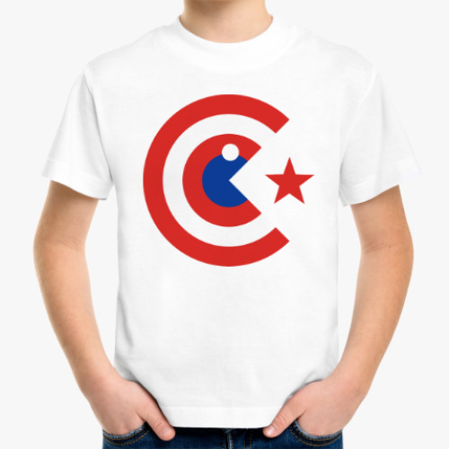 Детская футболка Captain Pacman