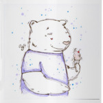 Медведь с мороженым