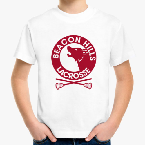 Детская футболка Teen Wolf - beacon hills