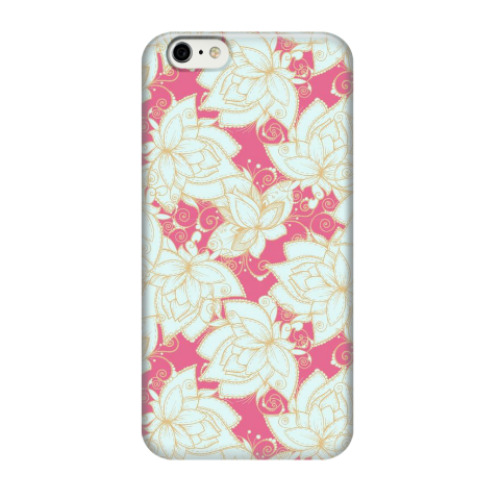 Чехол для iPhone 6/6s Стильные цветы