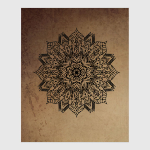 Постер FlowerPower Mandala