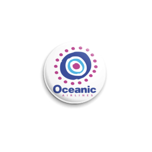Значок 25мм Oceanic Airliles