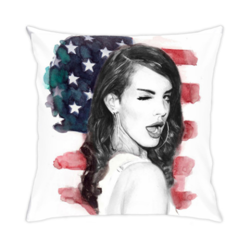 Подушка Lana Del Rey