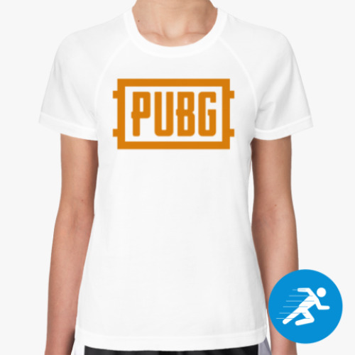 Женская спортивная футболка PlayerUnknown's Battlegrounds / PUBG (ПУБГ) [1]