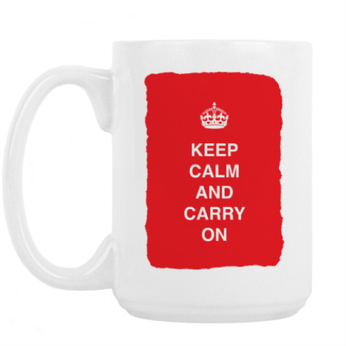 Кружка Keep calm and carry one