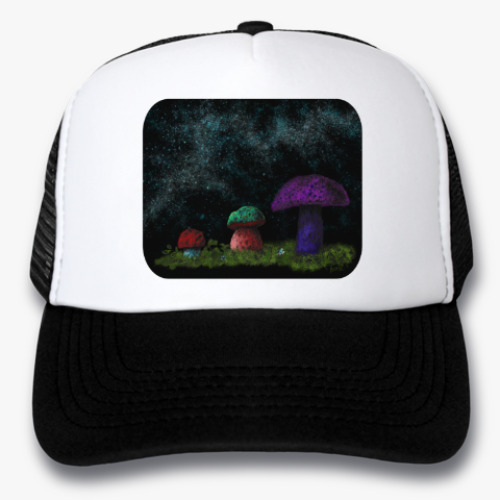 Кепка-тракер Странные грибы