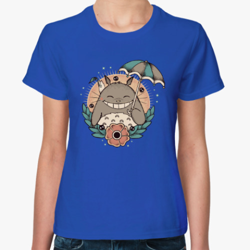 Женская футболка Smile Totoro