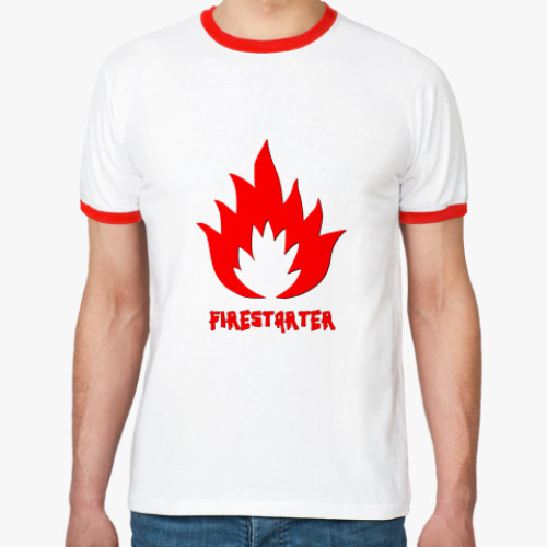 Футболка Ringer-T  Firestarter