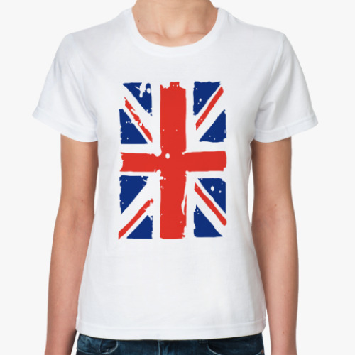 Классическая футболка Флаг Британии