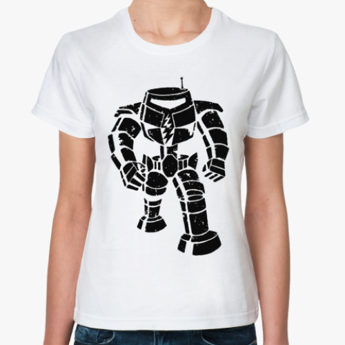 Классическая футболка Шелдон 'Manbot'