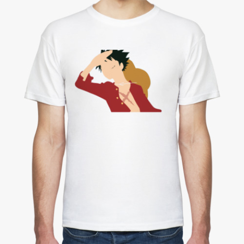 Футболка One Piece - Monkey D Luffy Minimal