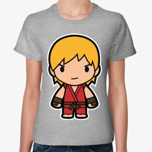 Женская футболка Ken (Street Fighter)