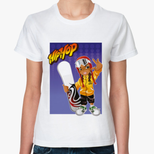 Классическая футболка 'Хип-хоп'