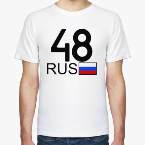 Футболка 48 RUS (A777AA)