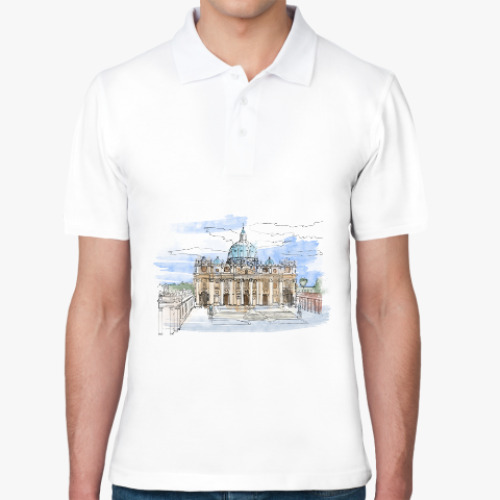 Рубашка поло Ватикан - Собор Святого Петра