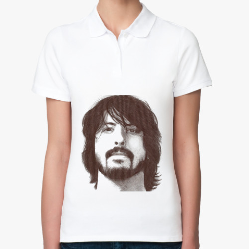 Женская рубашка поло Foo Fighters