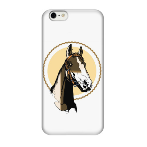 Чехол для iPhone 6/6s лошадь