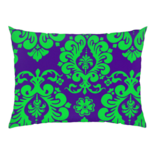 Подушка Фиолетово-зеленое счастье