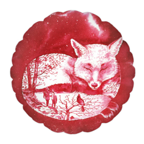 Подушка Red fox